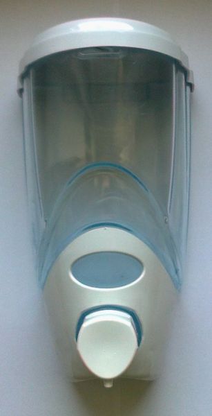 Dozator detergent vase 1000 ml, plastic transparent