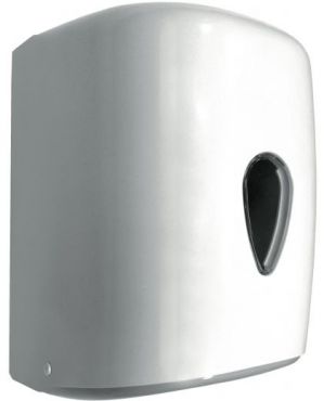 Dozator prosoape hartie cu derulare centrala Nofer, ABS Classic alb