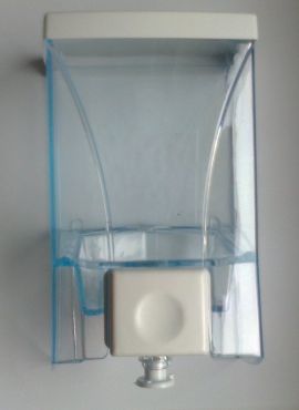 Dozator sapun lichid 500 ml, plastic transparent